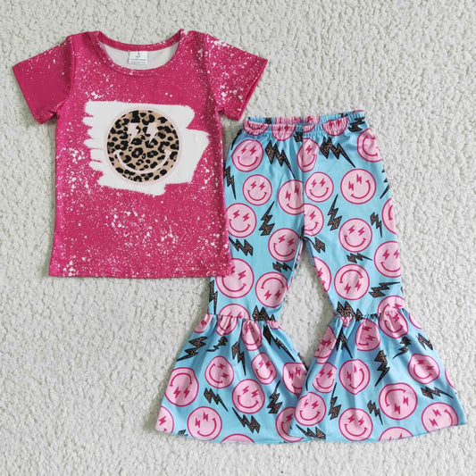 GSPO0084 Baby Girls Smiling Outfit