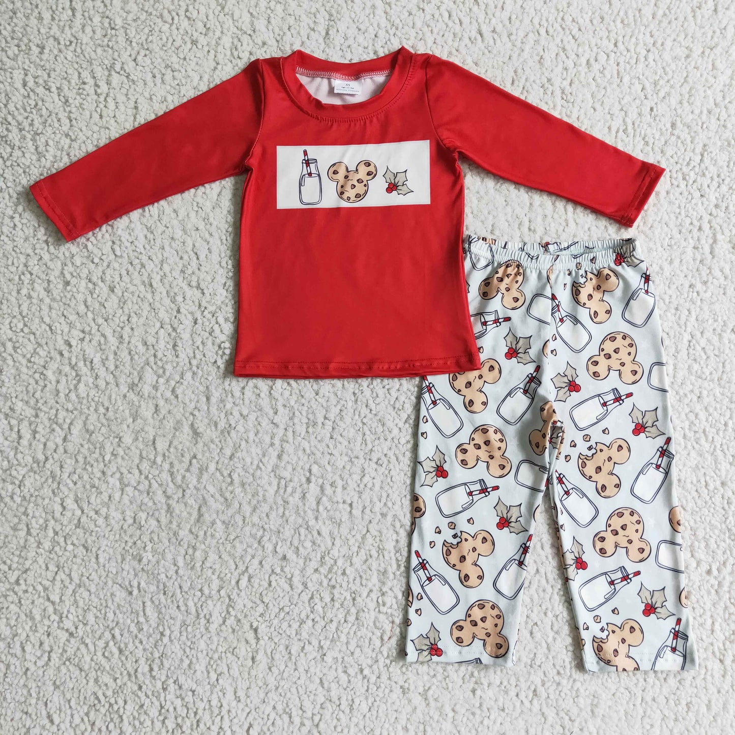 BLP0123 kids boys clothes long sleeve top with pants boys set