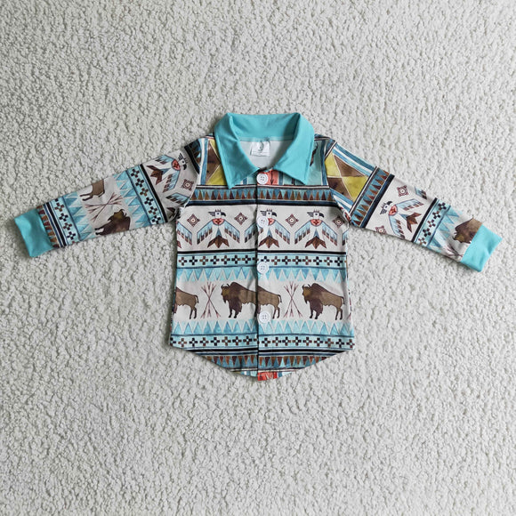 BT0090 kids boys clothes long sleeve top