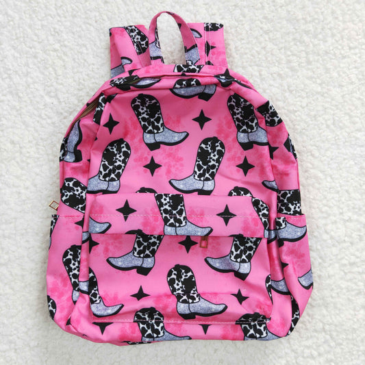 BA0037 New boots rose red backpack