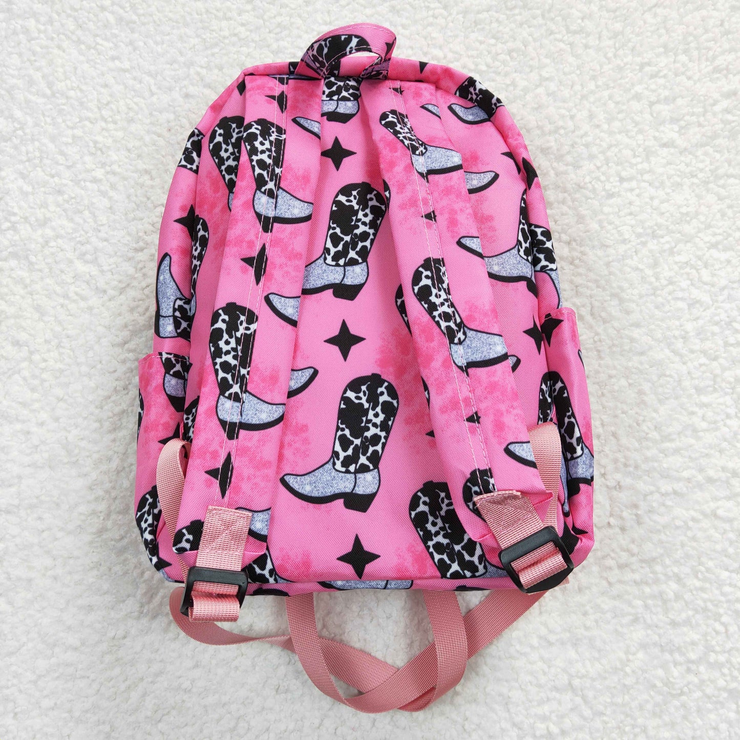 BA0037 New boots rose red backpack